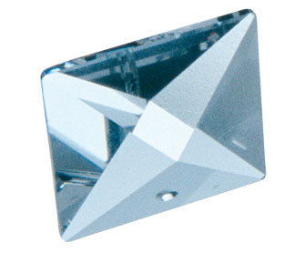 Kristall bleifrei, Pyramide 22 mm